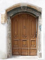 Photo Texture of Wooden Double Door 0003